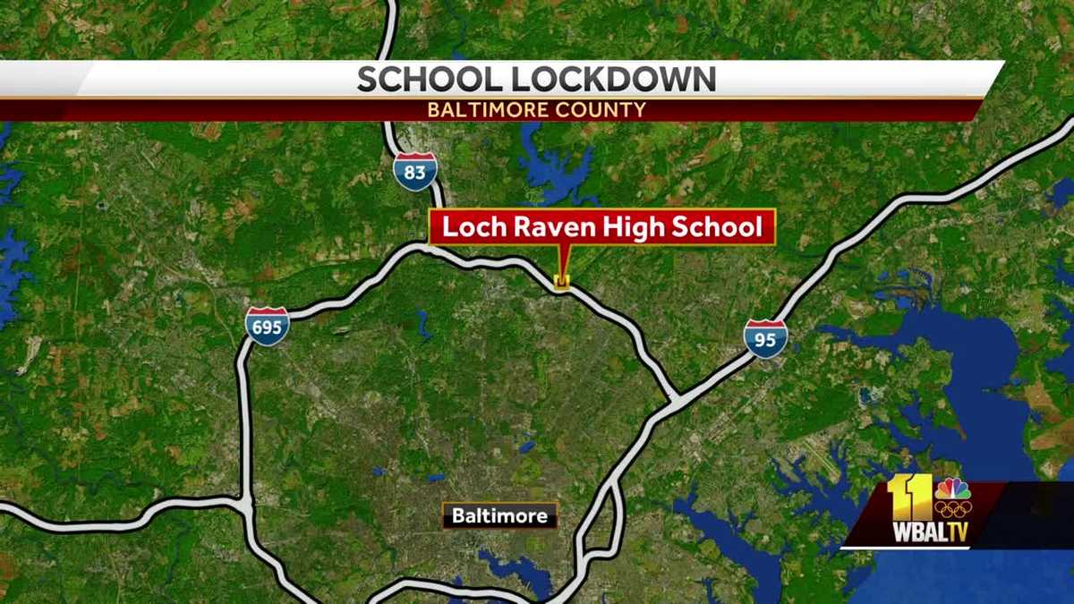 Photos: Loch Raven High School placed on lockdown