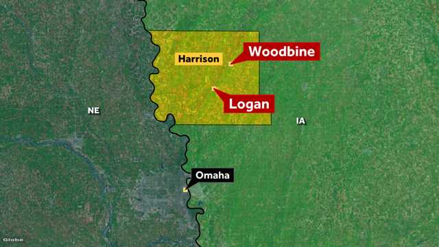 Harrison County, Iowa, first responder injured amid Tuesday's severe storms. - Vimarsana News