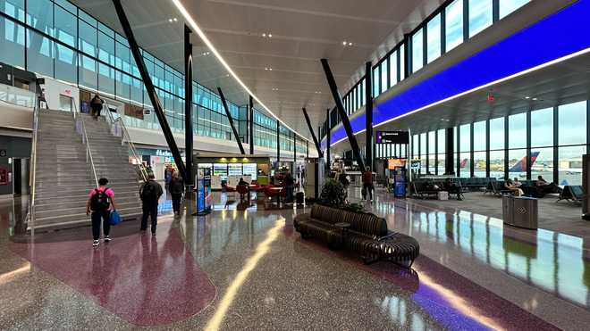 Boston celebrates century of aviation at Logan, expansion of Terminal E