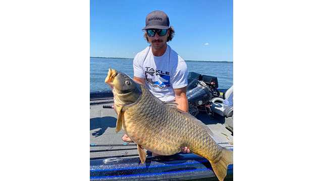 Essex man catches record-breaking common carp fish in Maryland