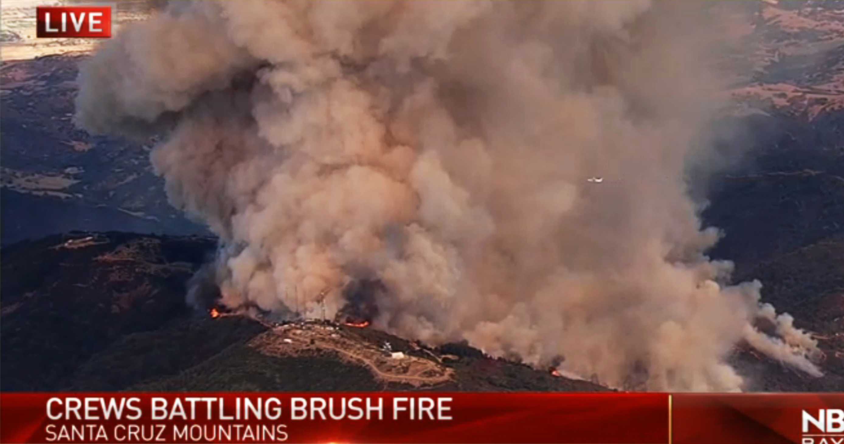 PHOTOS Loma Fire in Santa Cruz mountains