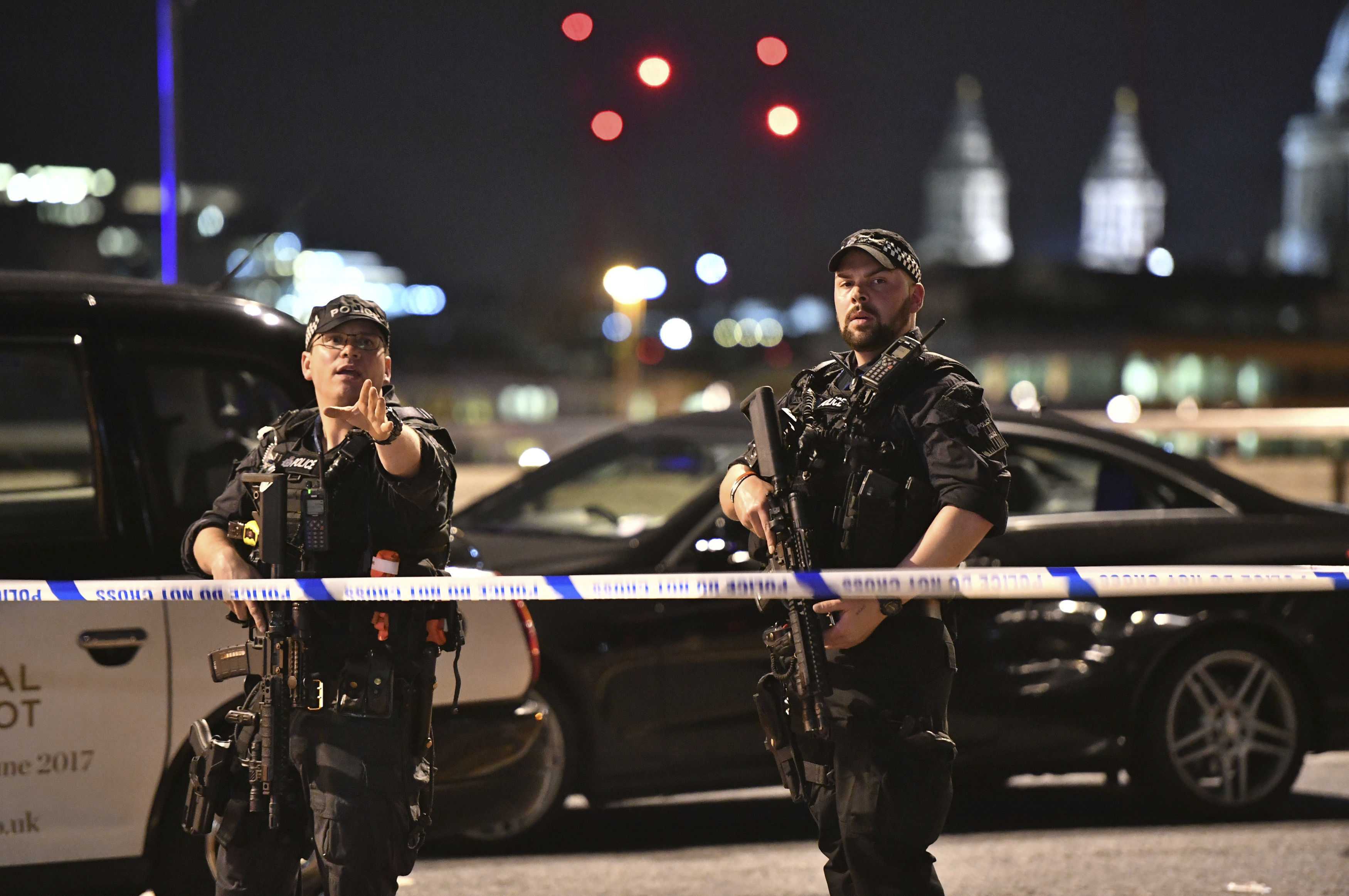 PHOTOS: Police Respond As Terror Strikes London