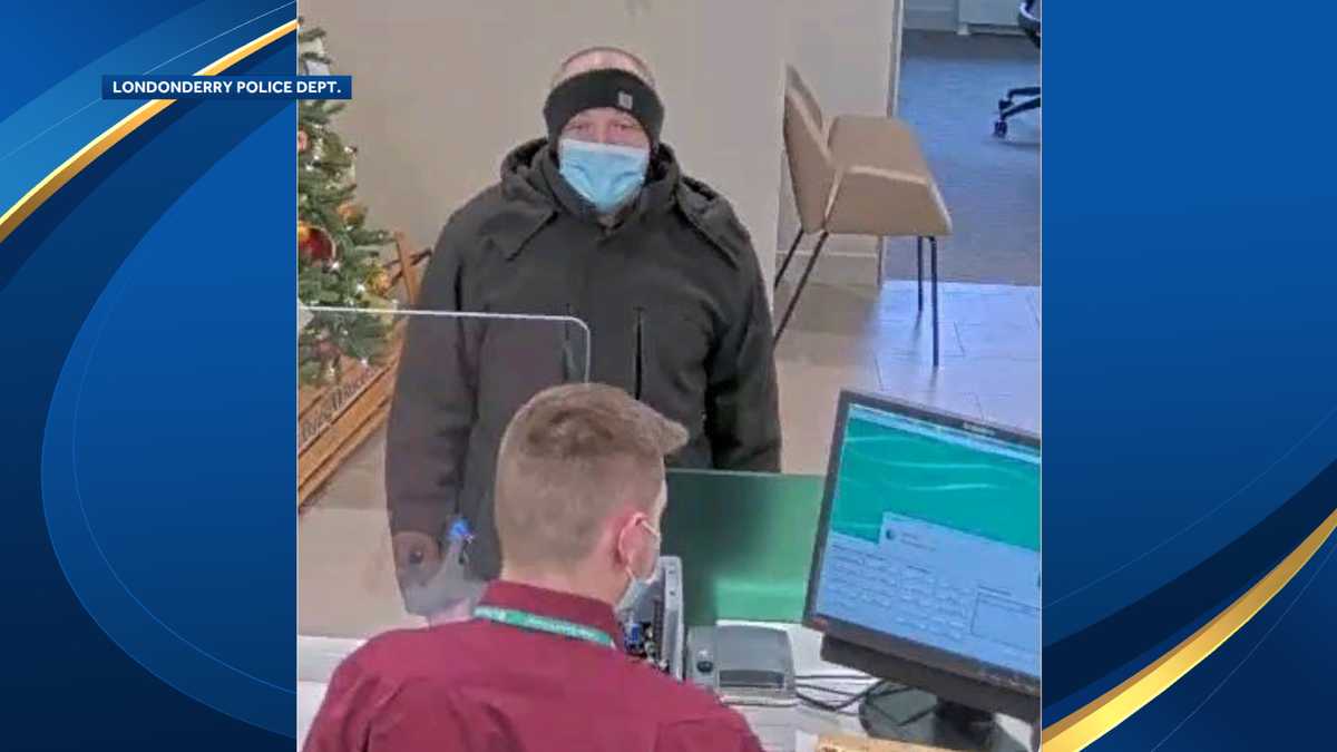 Londonderry Police Searching For Bank Robbery Suspect