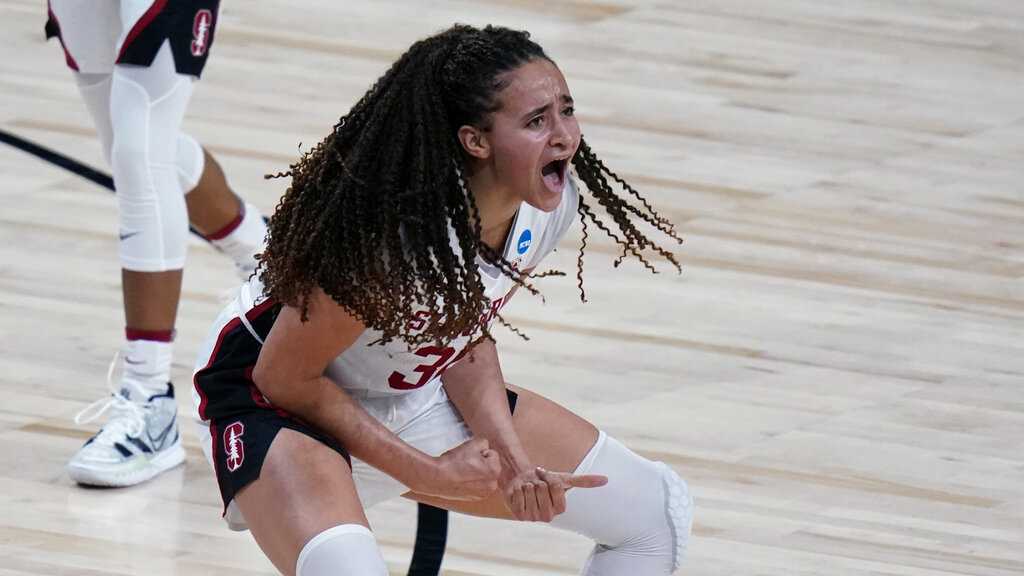 Haley Jones of the Atlanta Dream poses for a portrait during WNBA News  Photo - Getty Images