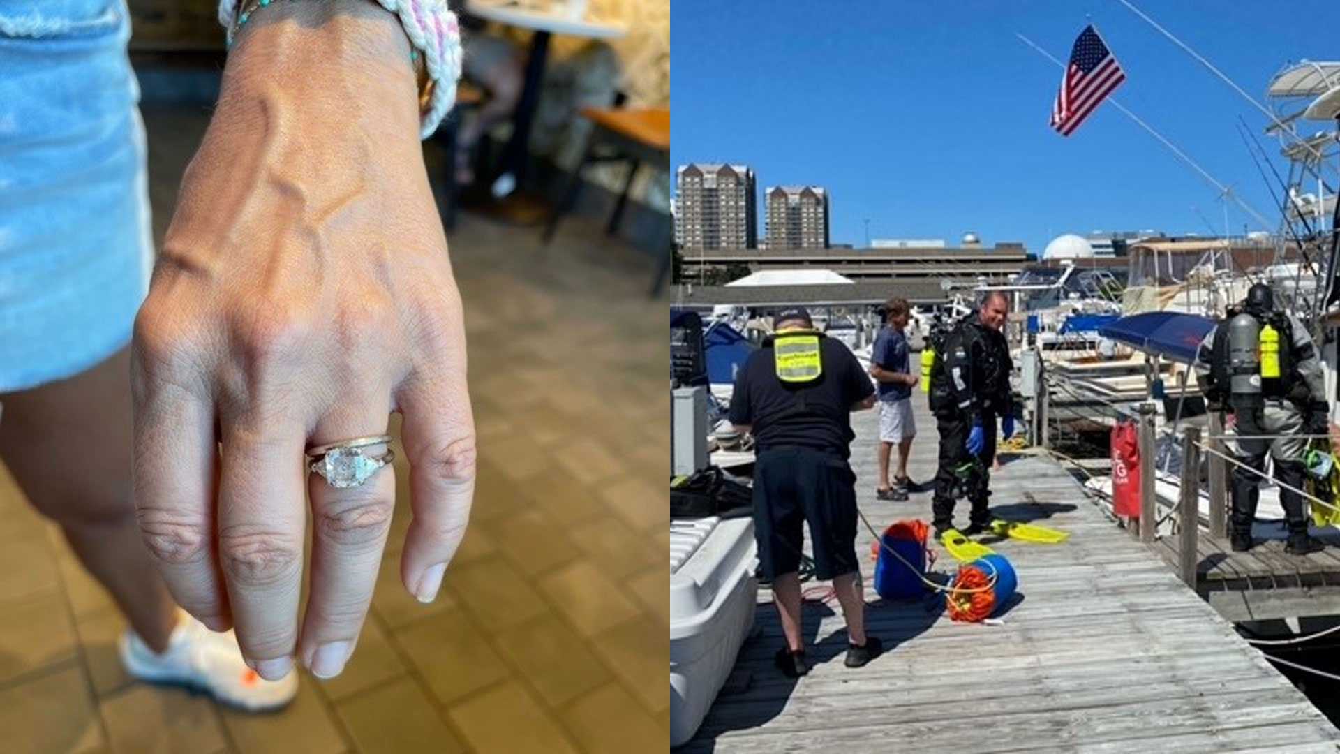 Divers recover lost diamond ring from Massachusetts River - Vimarsana News