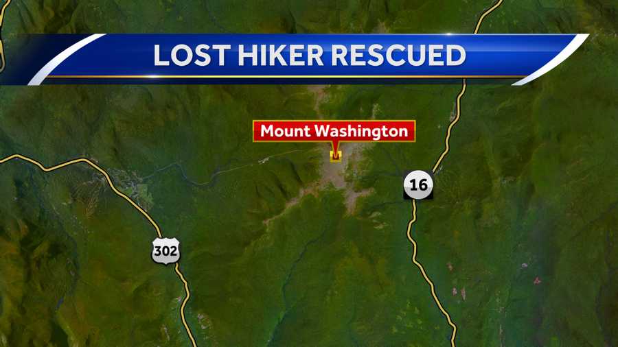 Rescuers come to aid of lost Mount Washington hiker