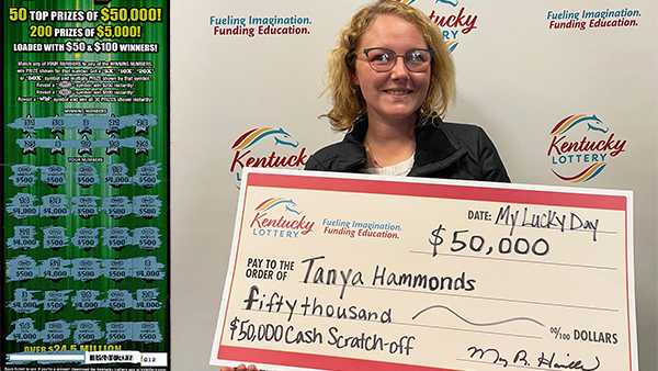 Kentucky Womans Husband Buys Wrong Scratch Offs She Ends Up Winning 50k 8684