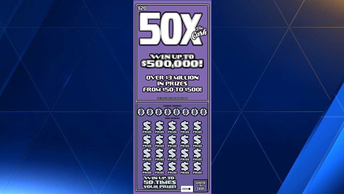 Maine man wins 500,000 off 20 lottery ticket