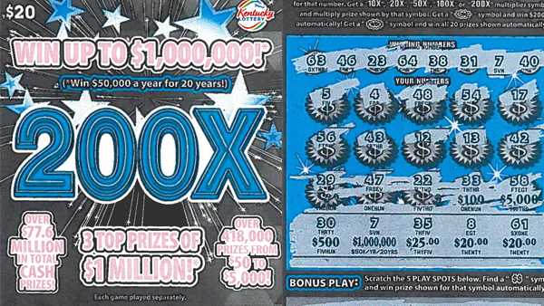 Lotto scratch deals off winners