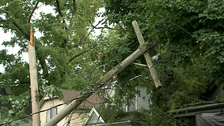 NWS: At least 1 tornado touched down in Louisville on July Fourth