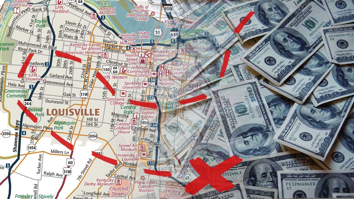 2,000 cash will be hidden throughout Louisville for reallife