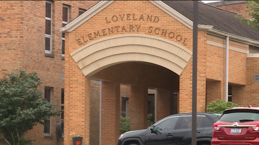 Loveland kids head back to class for first day of blended learning