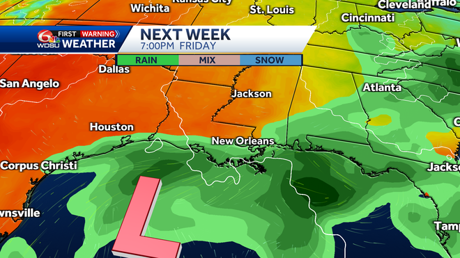 Sunny & warm Sunday and Monday. Cooler with rain chances late next week