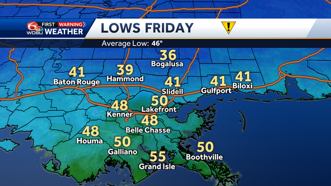 Rain likely Thursday night and Friday morning