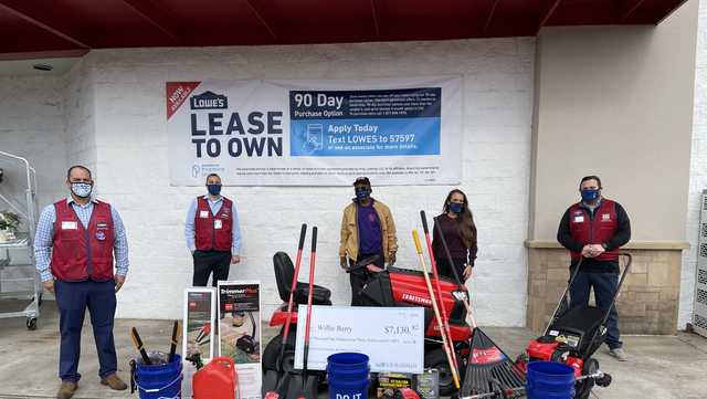 Flowood hero gifted with $7,000, new lawn mowing equipment 