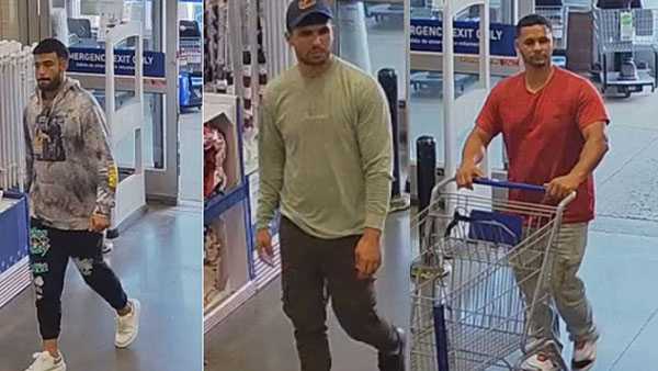 LMPD asking for help identifying people suspected of stealing from Lowe's