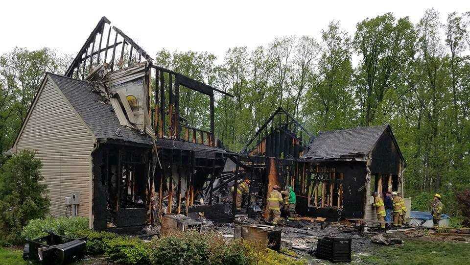 Fire crews called back to York County house fire