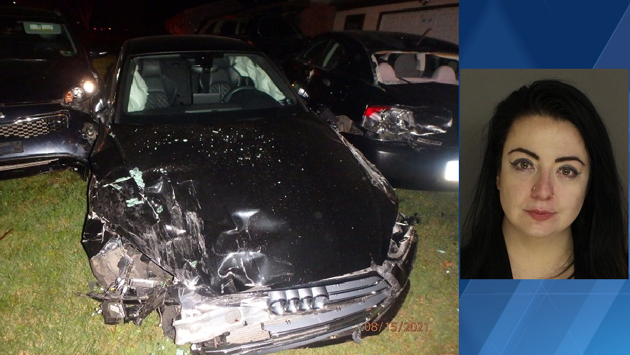 Early morning crash results in woman’s arrest in Cumberland County