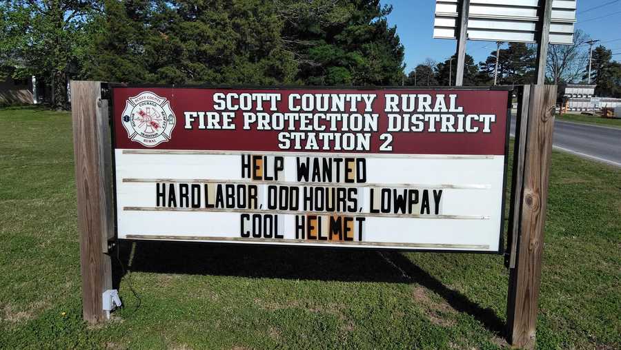 Scott County Rural Fire Protection District - low pay, cool helmet.