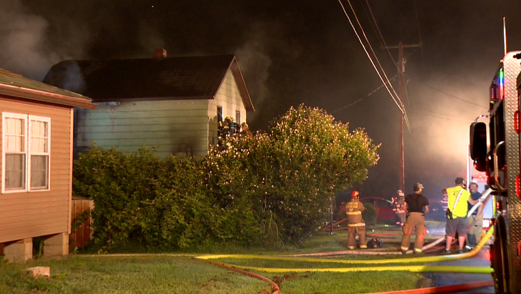 Several people escape house fire