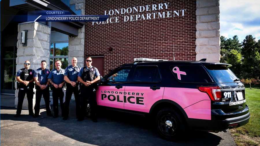 Londonderry police going pink for Breast Cancer Awareness Month