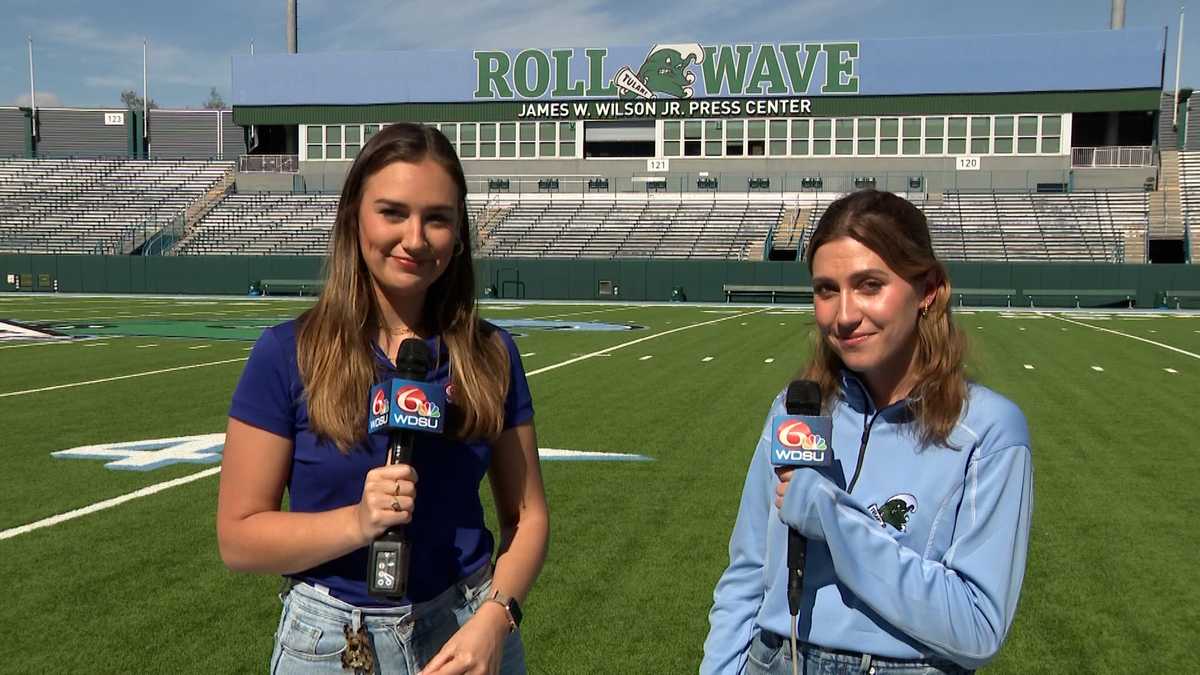 Kendall Duncan Maddy Hudak Tulane Spring football