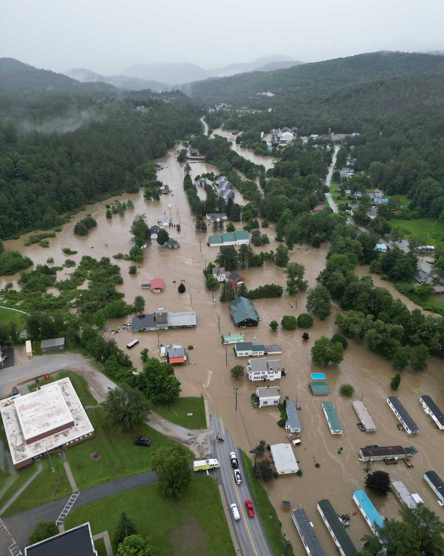 Vermont flooding photos See images from across the state