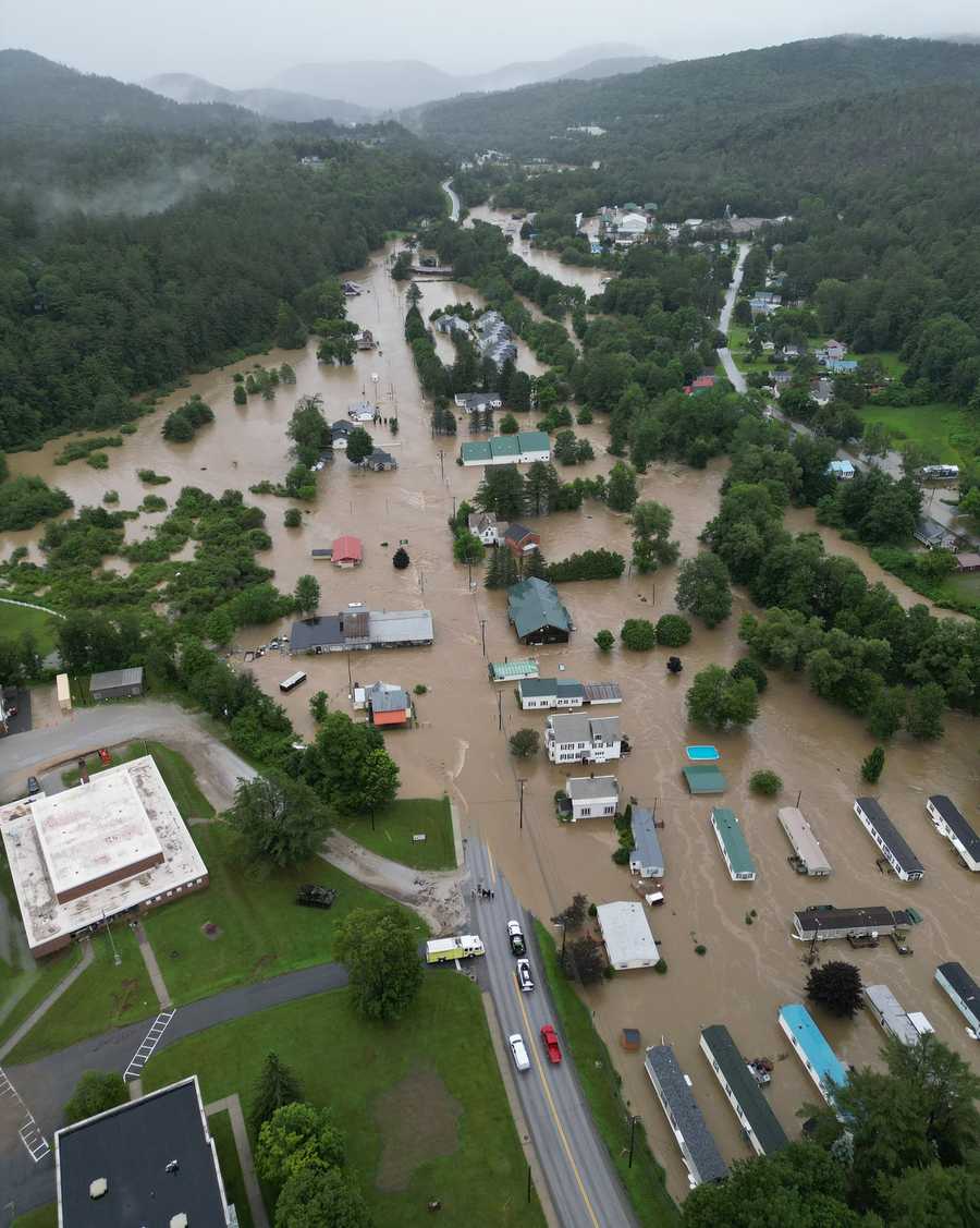 Vermont flooding photos See images from across the state