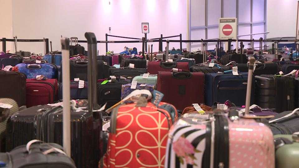 Southwest damaged baggage claim online