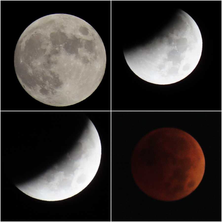 New Hampshire total lunar eclipse - Nov. 7, 2022: Photos, video