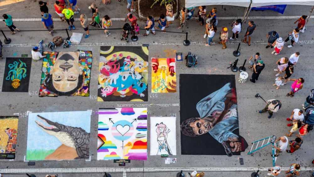 This weekend: The return of the Lake Worth Beach Street Painting Festival