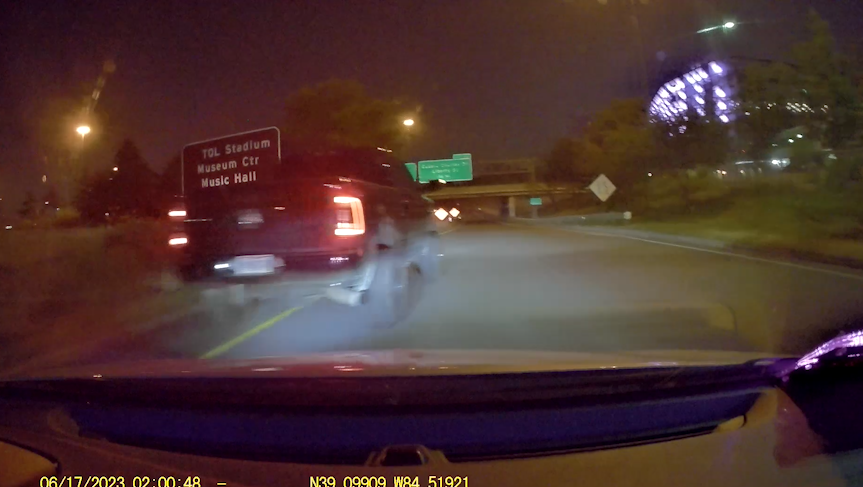 Dash Cam Footage: Truck Driver Gets Sideswiped on the Highway 