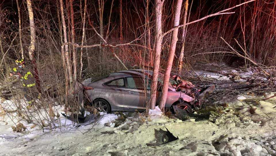 Two men help rescue Maine driver trapped in car for hours in bitter cold