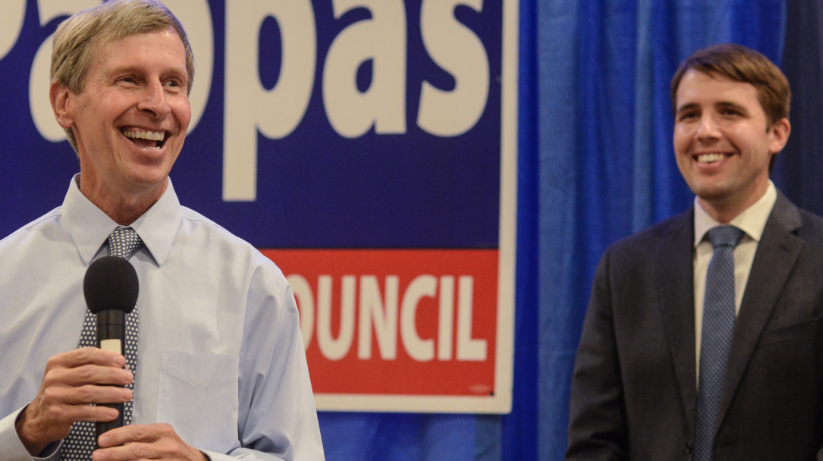 Foermer Gov. John Lynch endorses Chris Pappas in 2014. He's endorsing Pappas again in 2018.