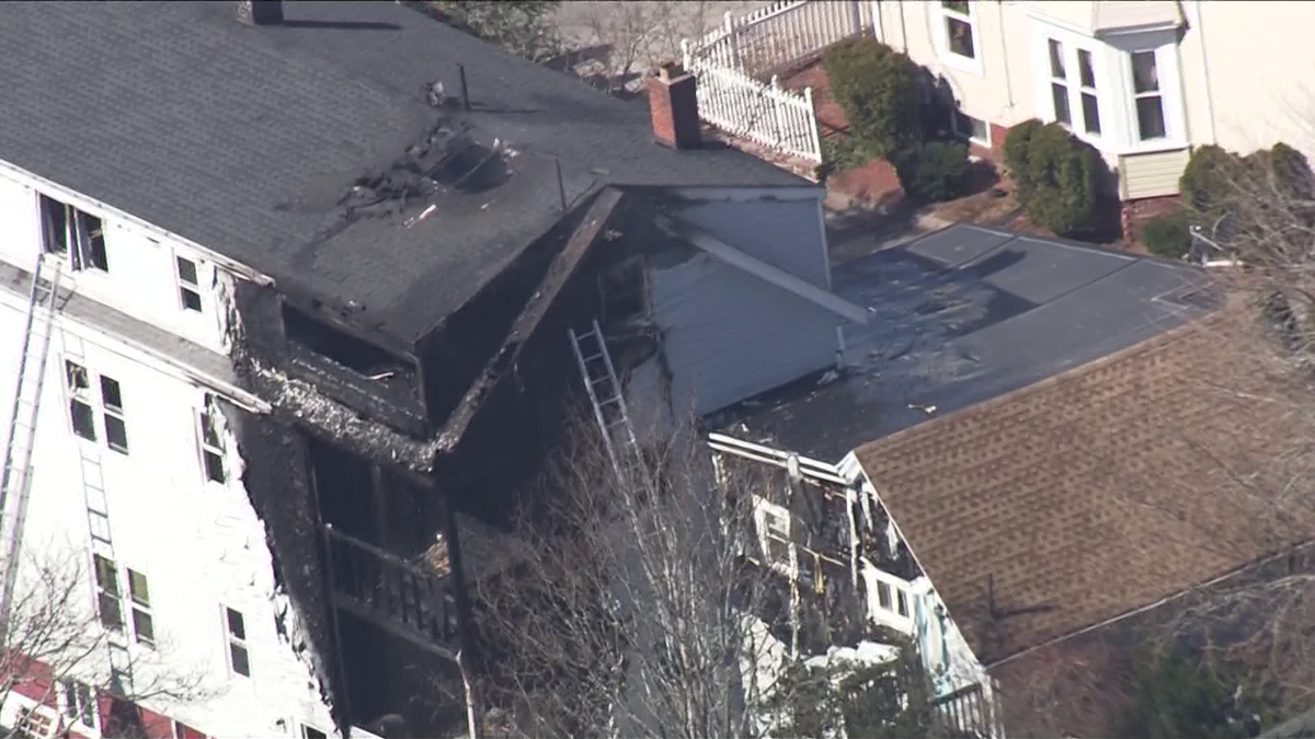Residents, including children, displaced by fire in Lynn