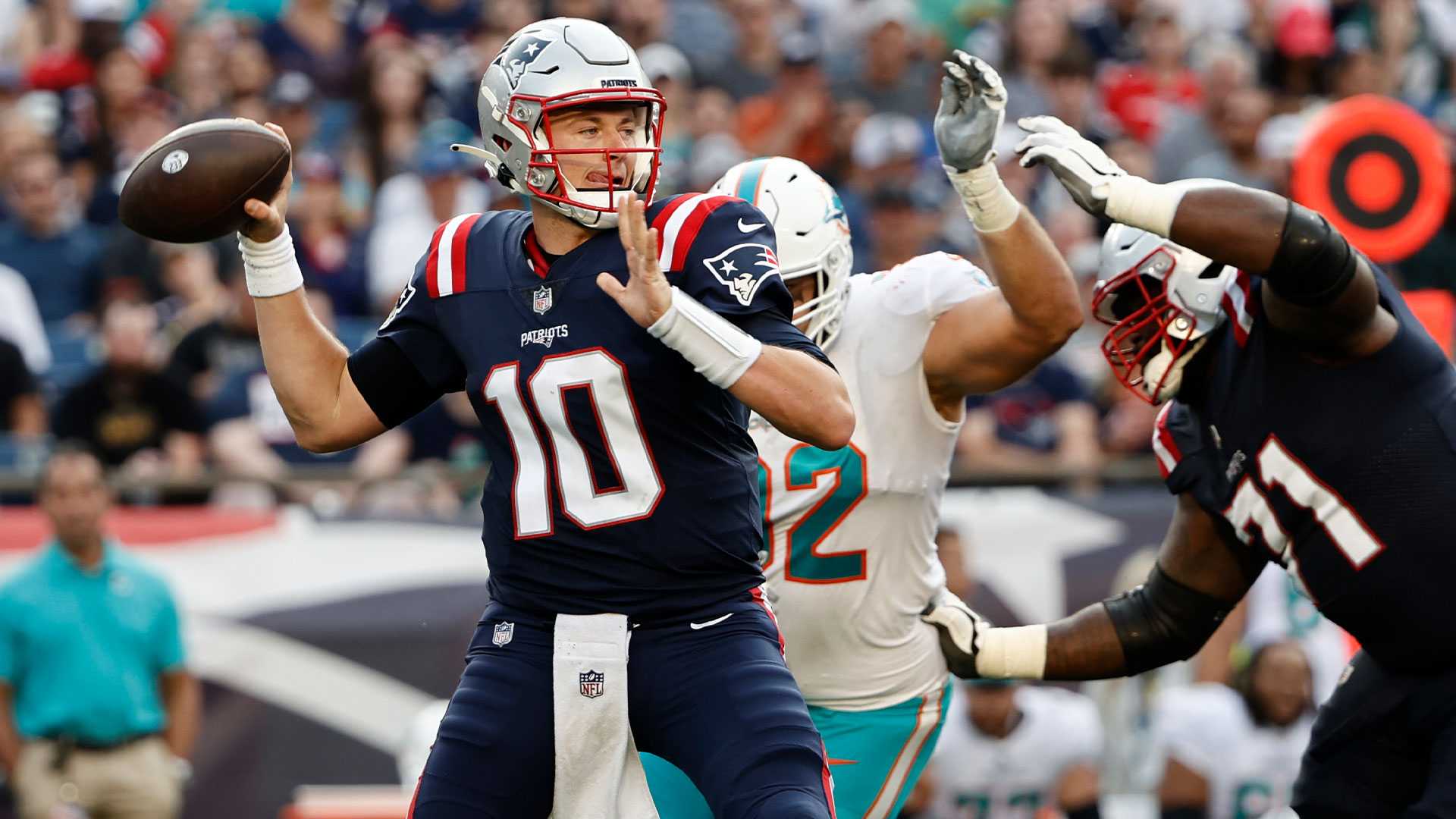 Patriots QB Mac Jones Throws First NFL Touchdown In Season Opener