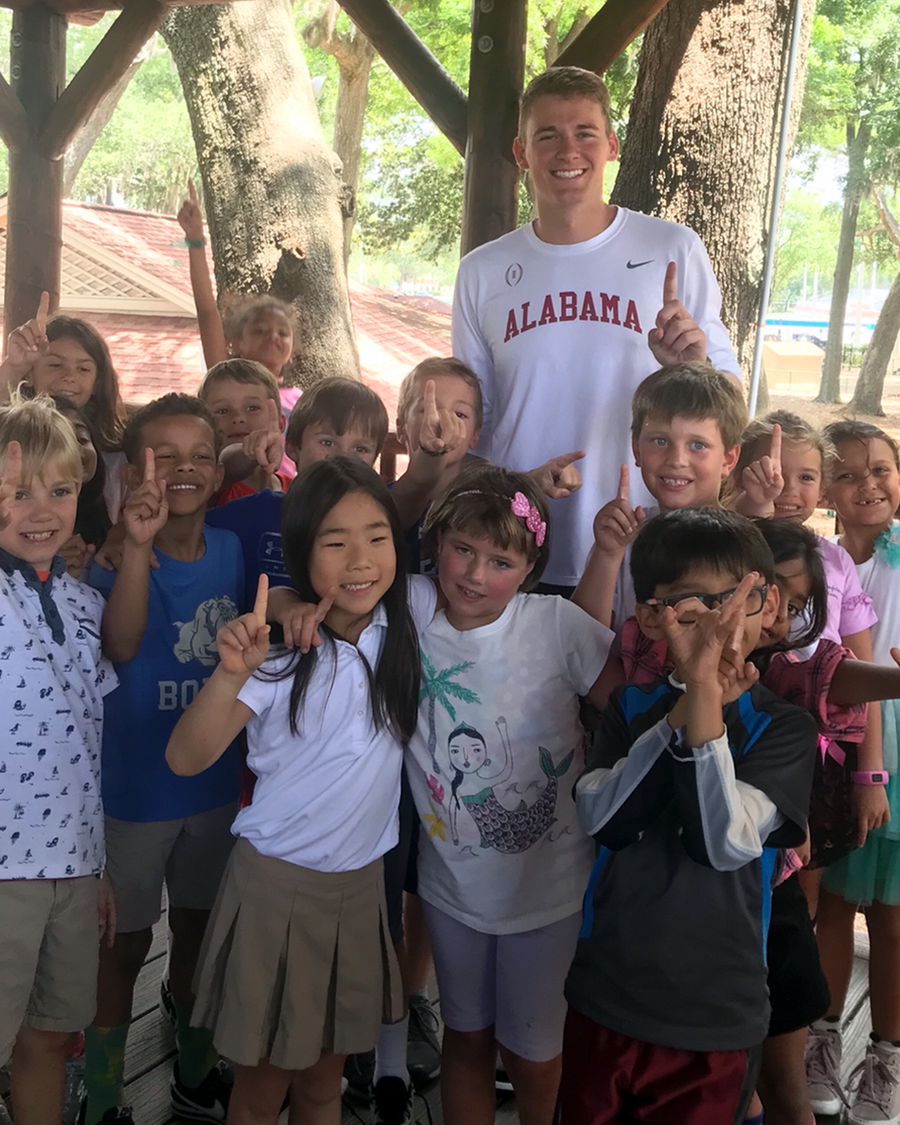 Alabama QB Mac Jones' writings from elementary school