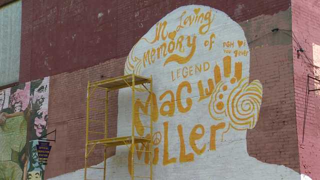 New mural dedicated to Mac Miller
