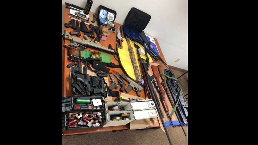 Weapons seized after hit list is found