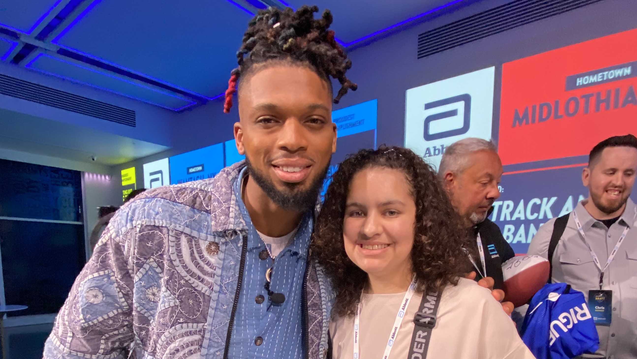 Bella Vista teen "drafted" by Buffalo Bills star - Vimarsana News