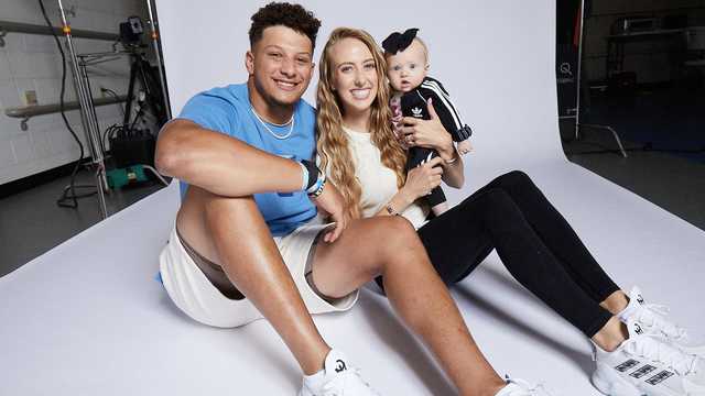 Daughter of Patrick Mahomes, Brittany Matthews takes in first Royals game