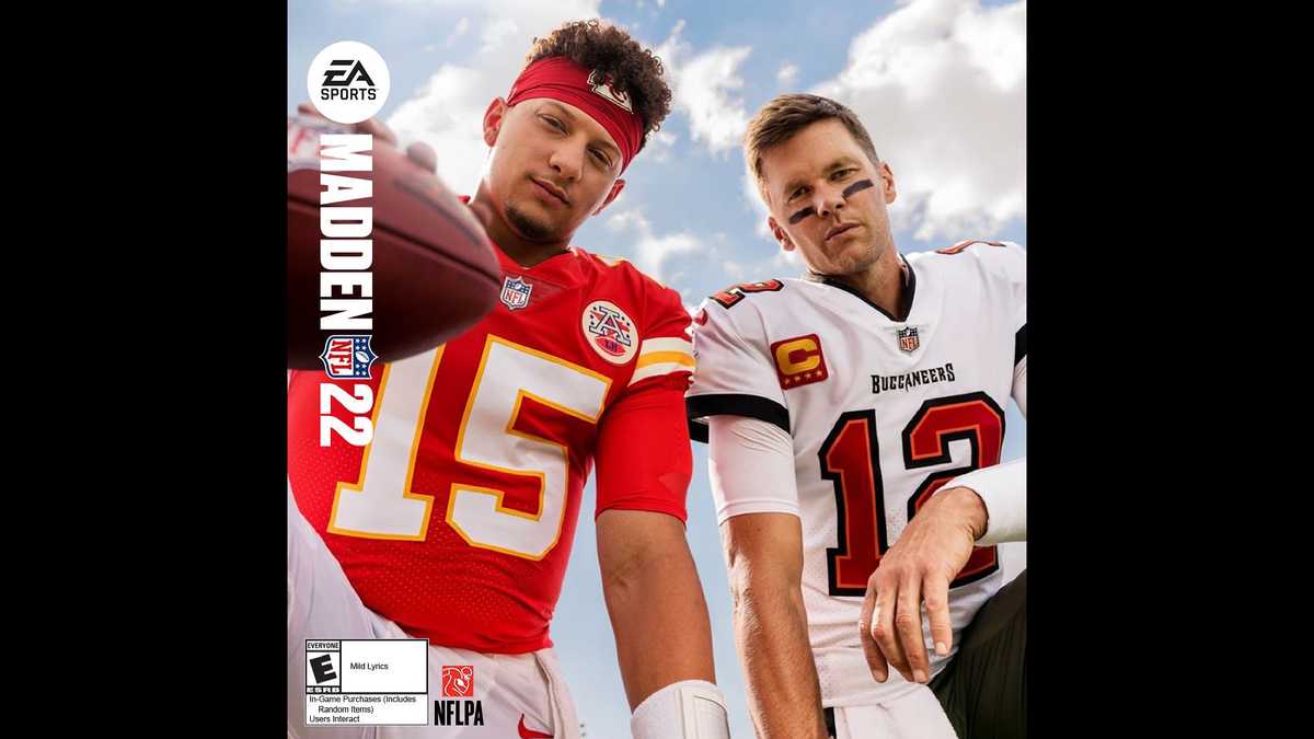 Patrick Mahomes graces cover of Madden 22 with Tom Brady
