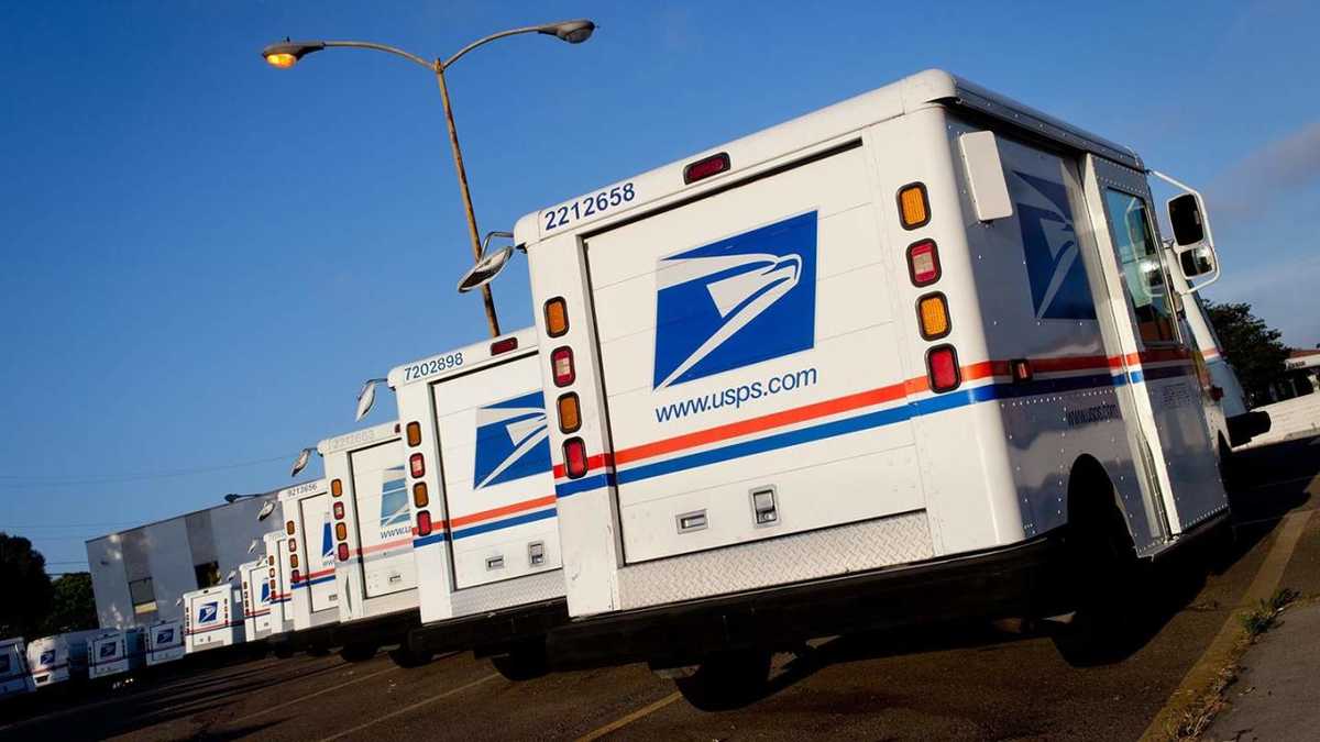 mail trucks