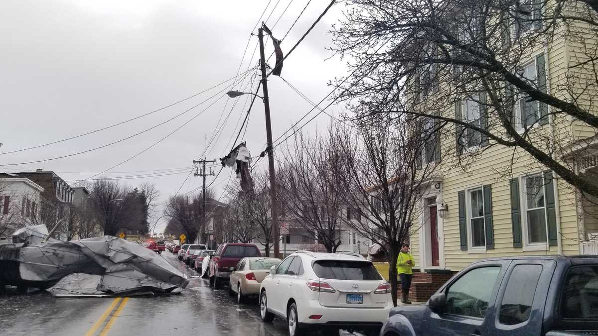 PHOTOS Damage from tornado warning in central Maryland