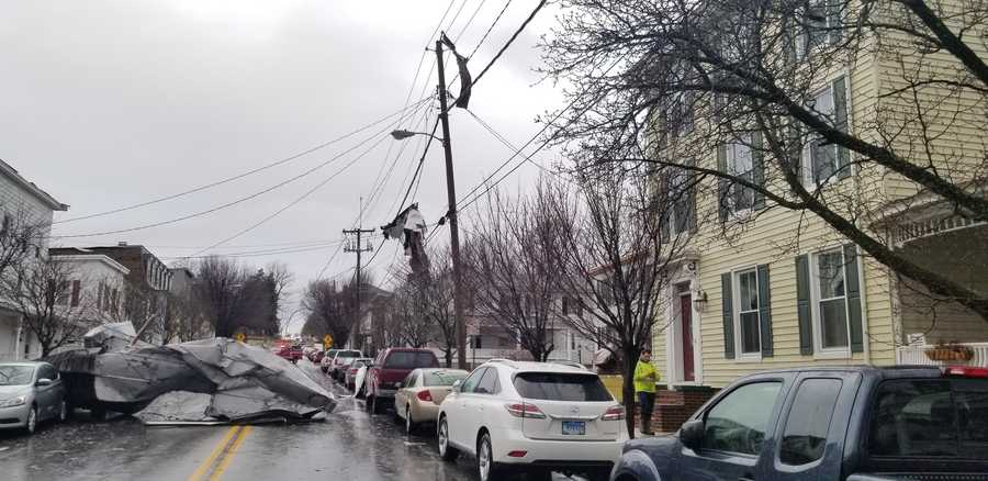 STORM DAMAGE: 5 tornadoes rip through Maryland, leaving behind damage