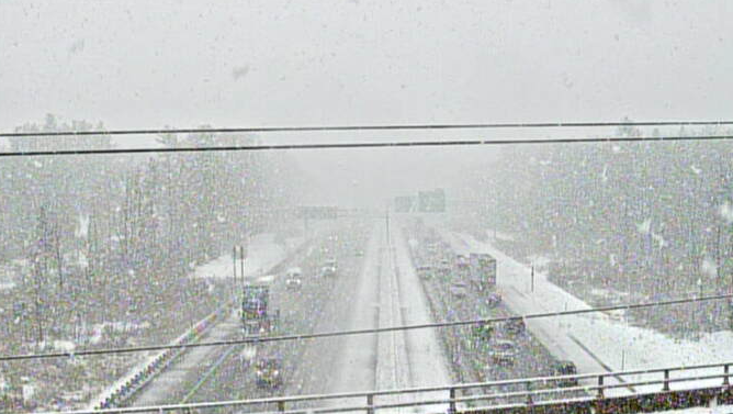 Maine Turnpike speed lowered for winter weather conditions