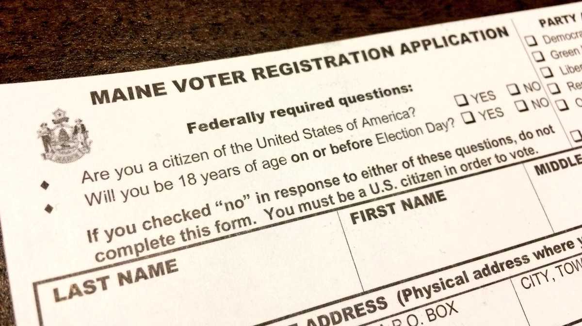 Maine to allow online voter registration in November 2023