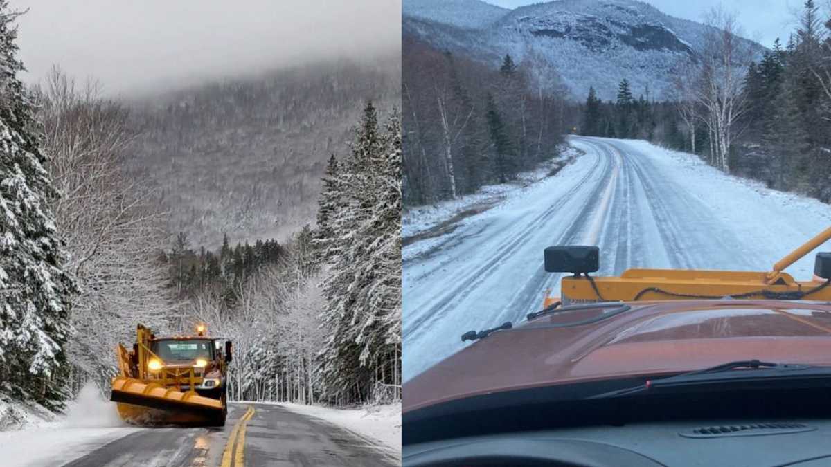 Snowplows out again for one Maine County