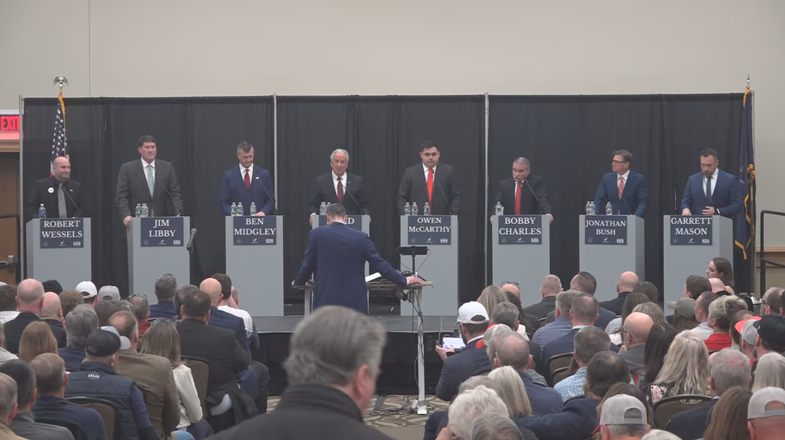 Republican primary candidates for Maine Governor debate in Bangor