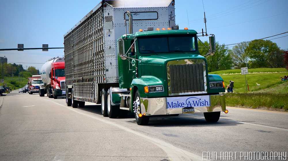 MakeAWish Mother's Day Truck Convoy What to know